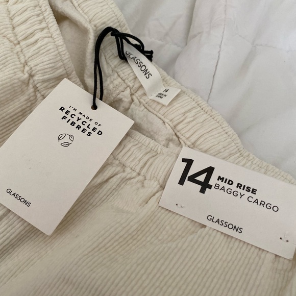 Glassons Pants & Jumpsuits Nwt Glassons Recycled Mid Rise Baggy